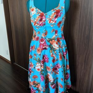 Belle Poque Floral Swing Dress Size L